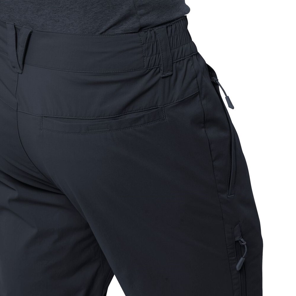 Short Jack Wolfskin Activate Light 3/4 Hombre Negros | GF8614327