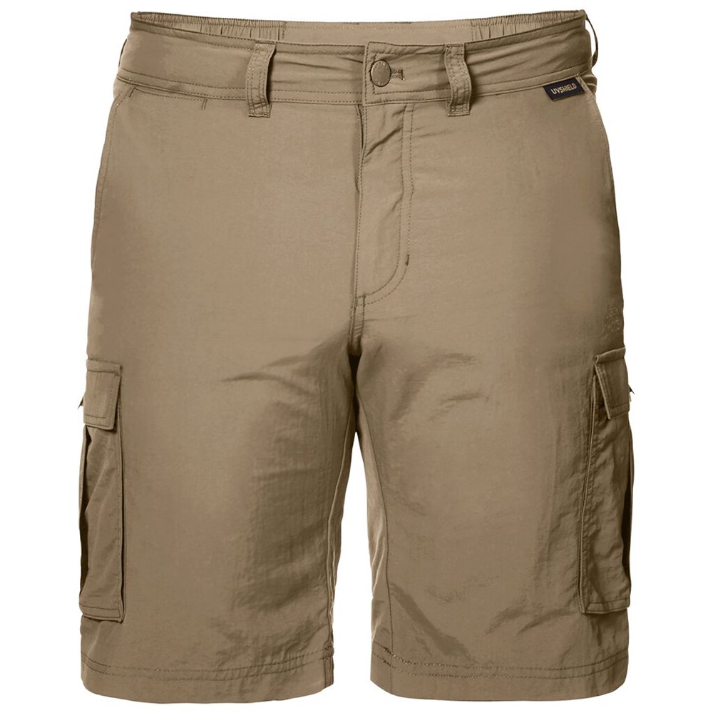 Short Jack Wolfskin Canyon Cargo Hombre Verde Oliva | SC5049726