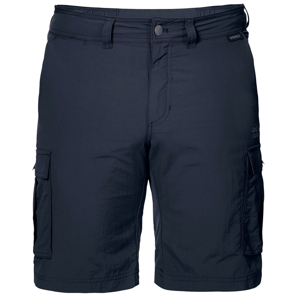 Short Jack Wolfskin Canyon Cargo Hombre Azules | SB3842956