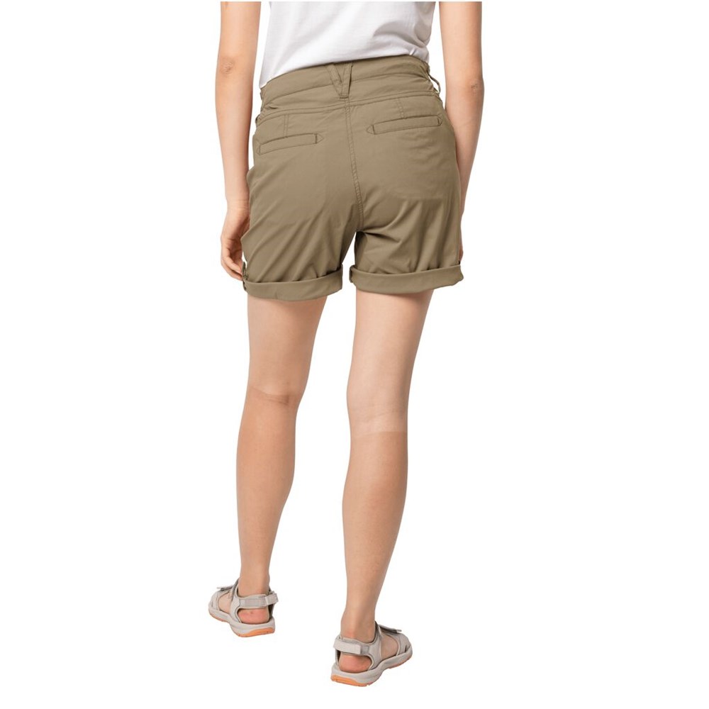 Short Jack Wolfskin Desert Mujer Marrom | ZI7916420