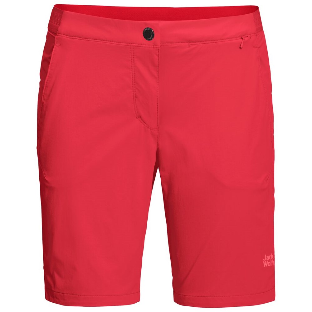 Short Jack Wolfskin Hilltop Trail Mujer Rojos | FW7695208