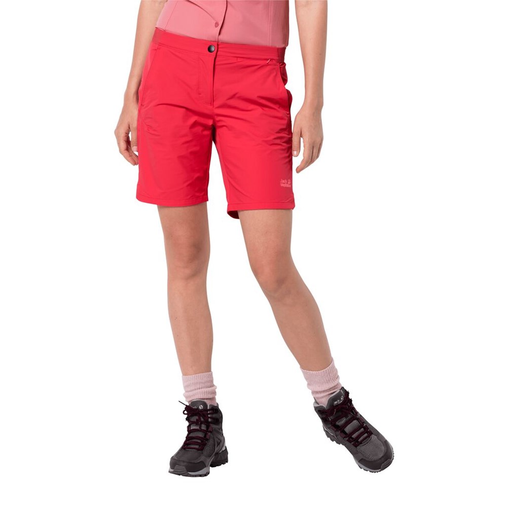 Short Jack Wolfskin Hilltop Trail Mujer Rojos | FW7695208