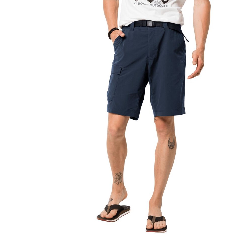 Short Jack Wolfskin Hoggar Hombre Azules | TQ3182576