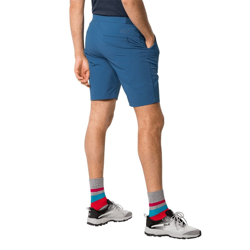 Short Jack Wolfskin Jwp Hombre Azules Azules | PK9035172