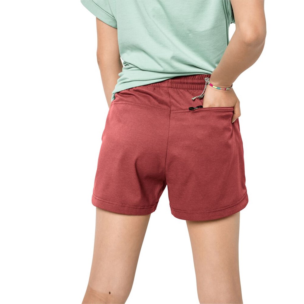 Short Jack Wolfskin Senegal Mujer Rojos | KV0187562