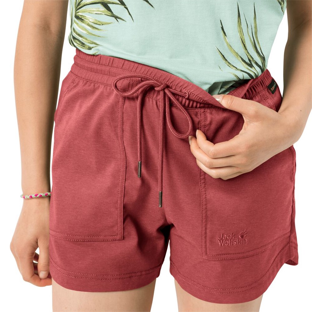 Short Jack Wolfskin Senegal Mujer Rojos | KV0187562