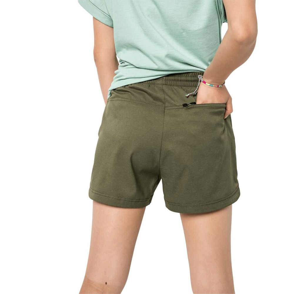 Short Jack Wolfskin Senegal Mujer Verdes | PJ4839217