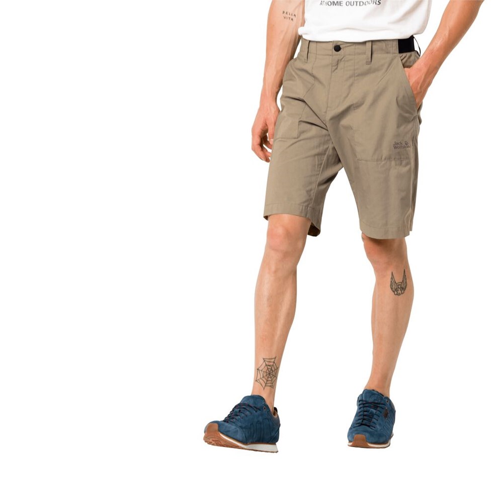 Short Jack Wolfskin Tanami Hombre Verdes | NG7140639