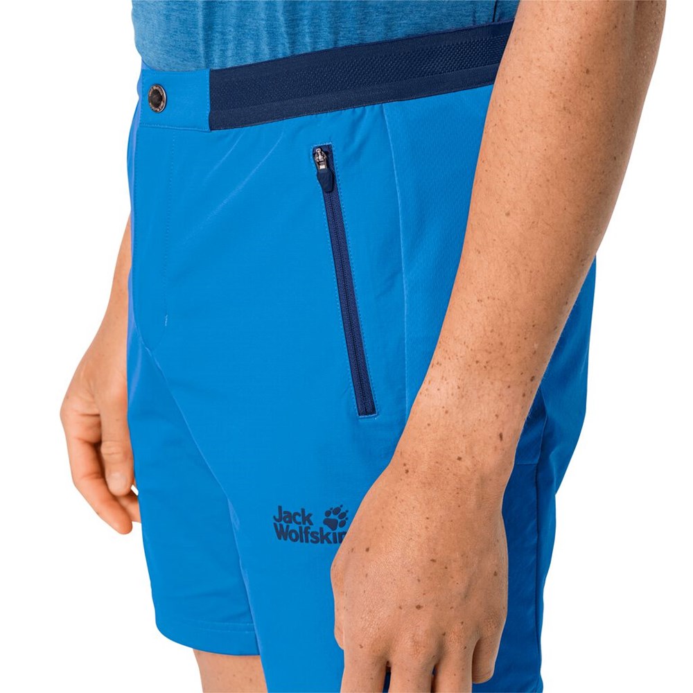 Short Jack Wolfskin Trail Hombre Azules | FG6930124