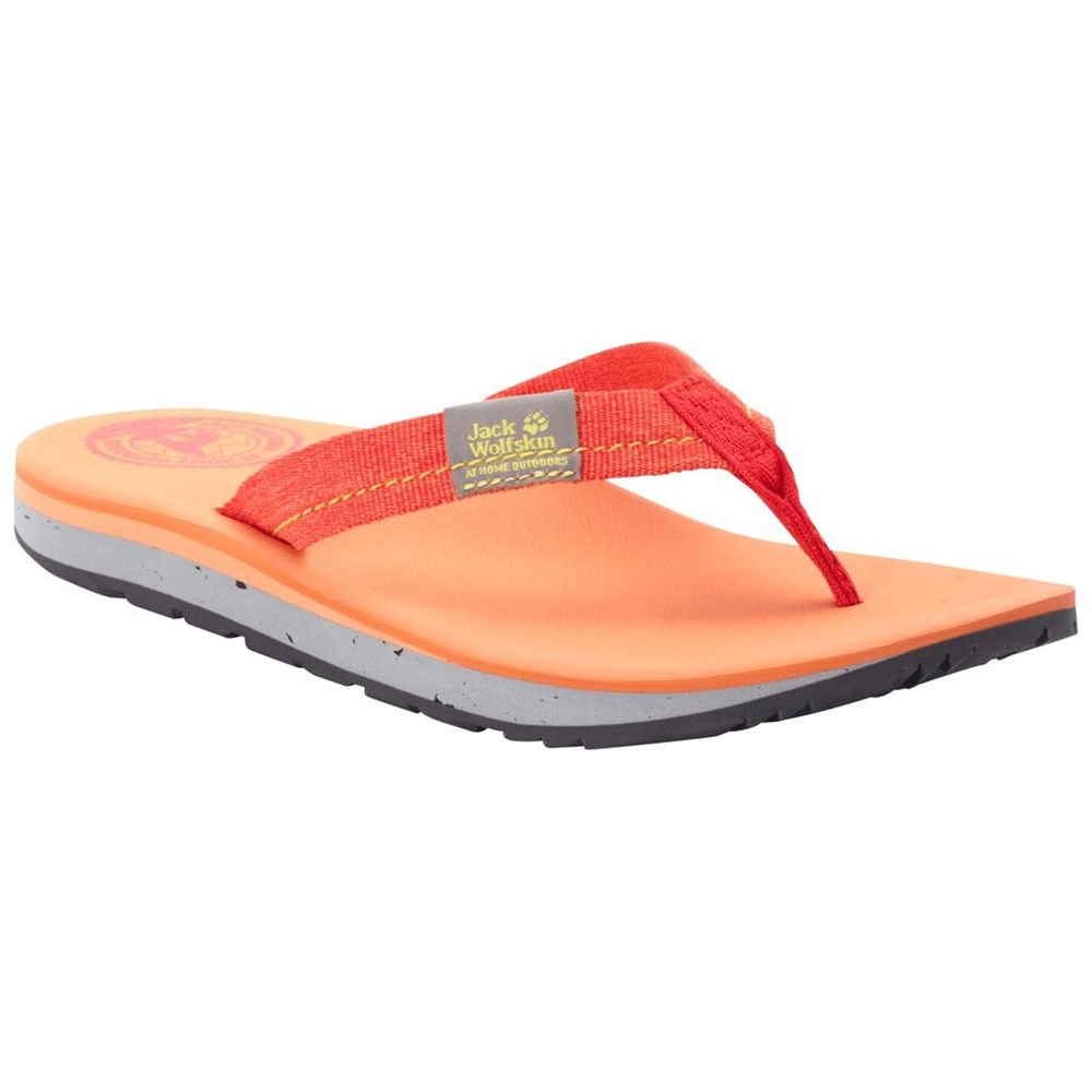 Tanga Jack Wolfskin Beachster Mujer Apricot/Red | QA5963084