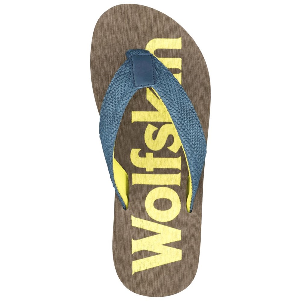 Tanga Jack Wolfskin Eezy Mujer Blue/Yellow | KP7180549