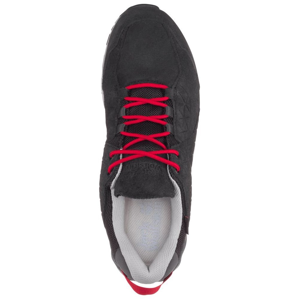 Tenis de Senderismo Jack Wolfskin Cascade Hike Lt Texapore Low Hombre Black/Red | UE2109634