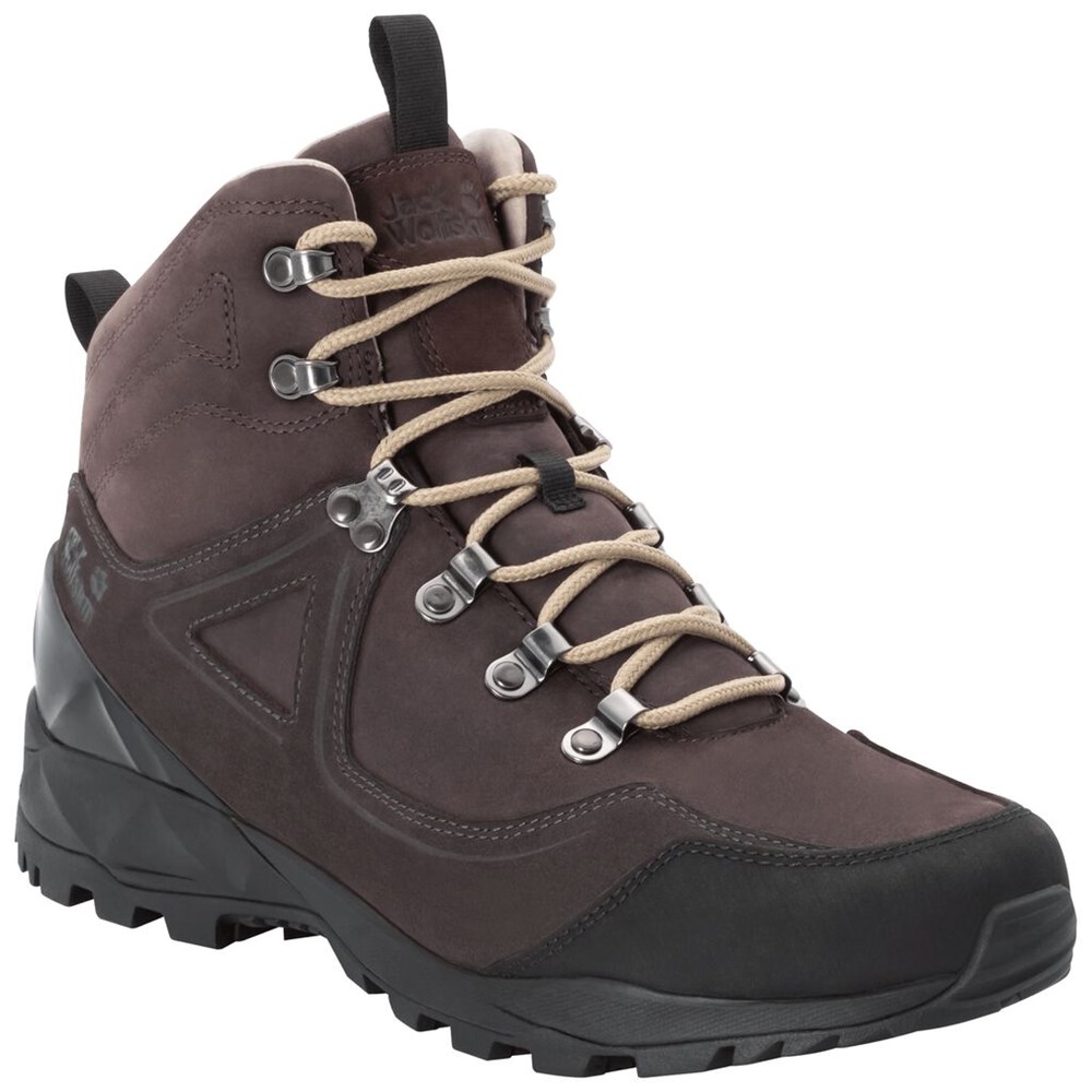 Tenis de Senderismo Jack Wolfskin Cascade Hike Xtl Mid Hombre Azules | ZB7698435