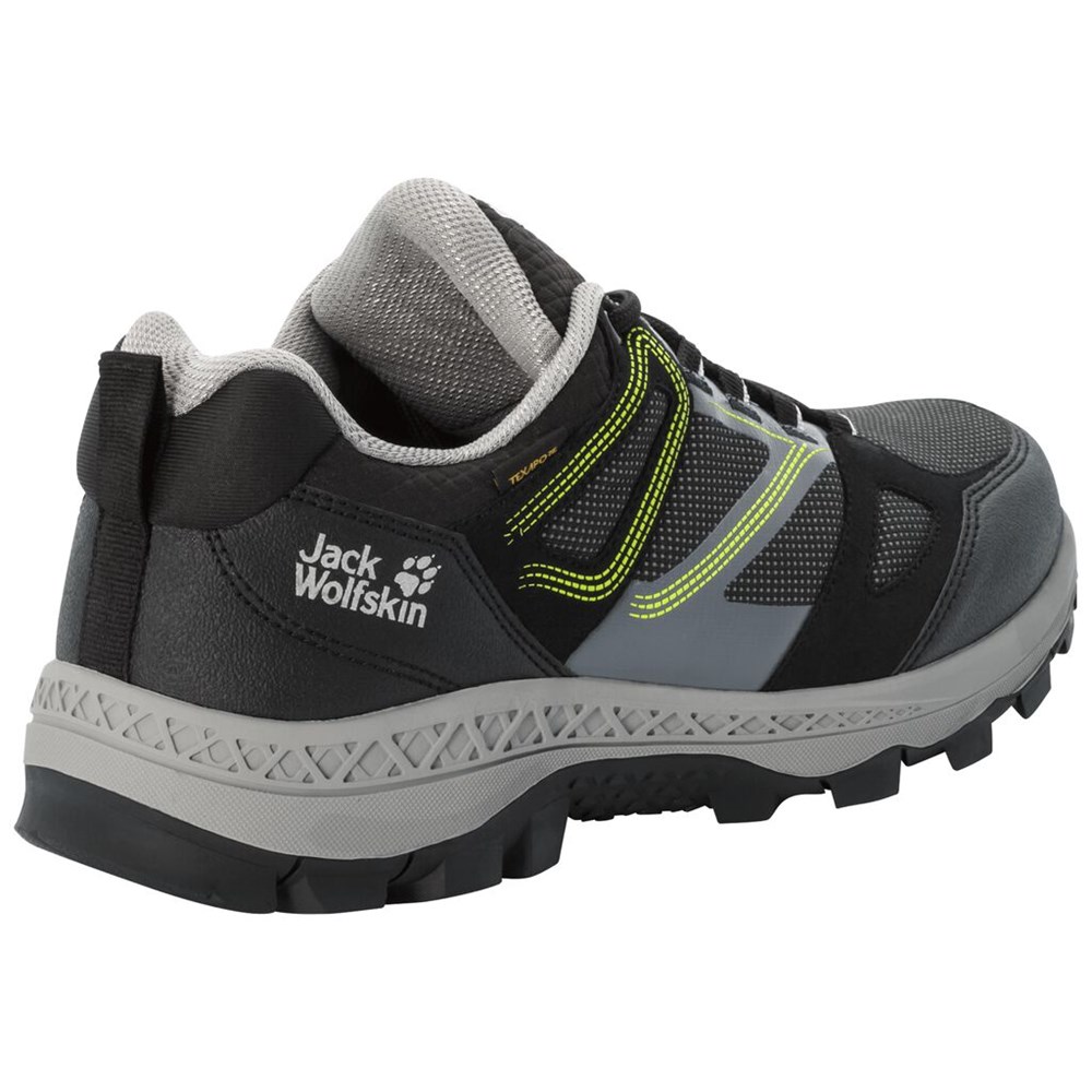 Tenis de Senderismo Jack Wolfskin Downhill Texapore Low Hombre Verdes | ZQ2348596