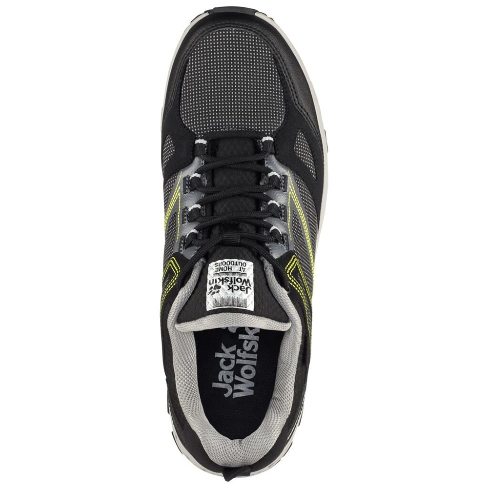 Tenis de Senderismo Jack Wolfskin Downhill Texapore Low Hombre Verdes | ZQ2348596