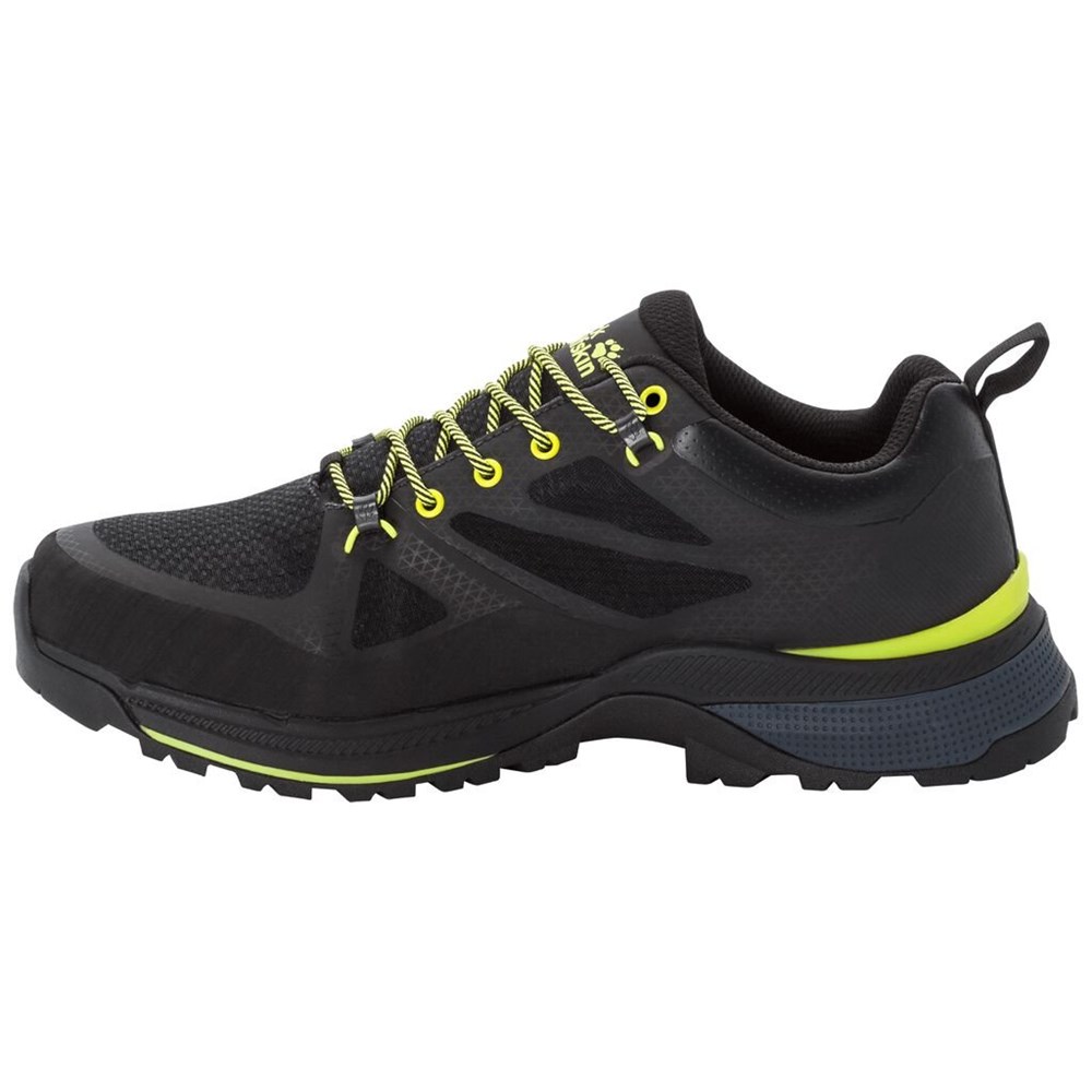 Tenis de Senderismo Jack Wolfskin Force Striker Texapore Low Hombre Verdes | QK7531890