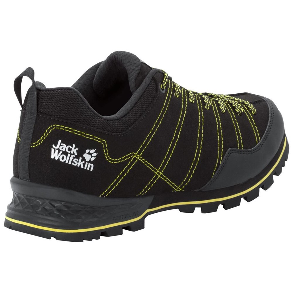 Tenis de Senderismo Jack Wolfskin Scrambler Low Hombre Verdes | AP8326410