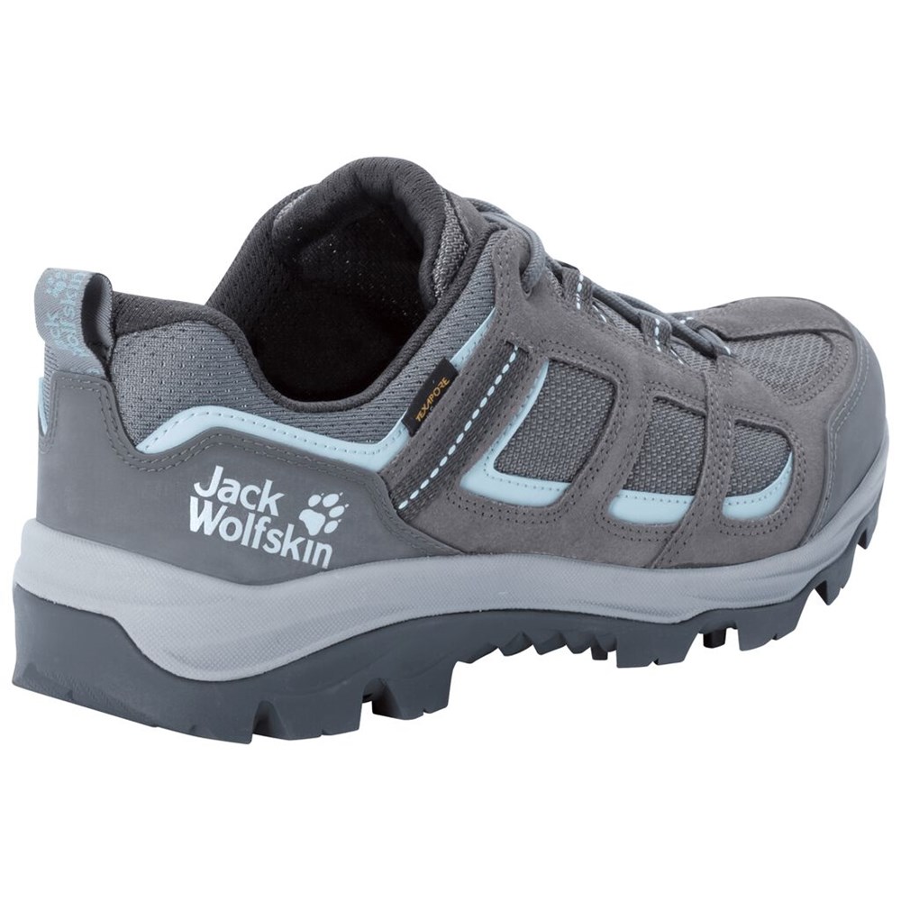 Tenis de Senderismo Jack Wolfskin Vojo 3 Texapore Low Mujer Azules | CS4923706