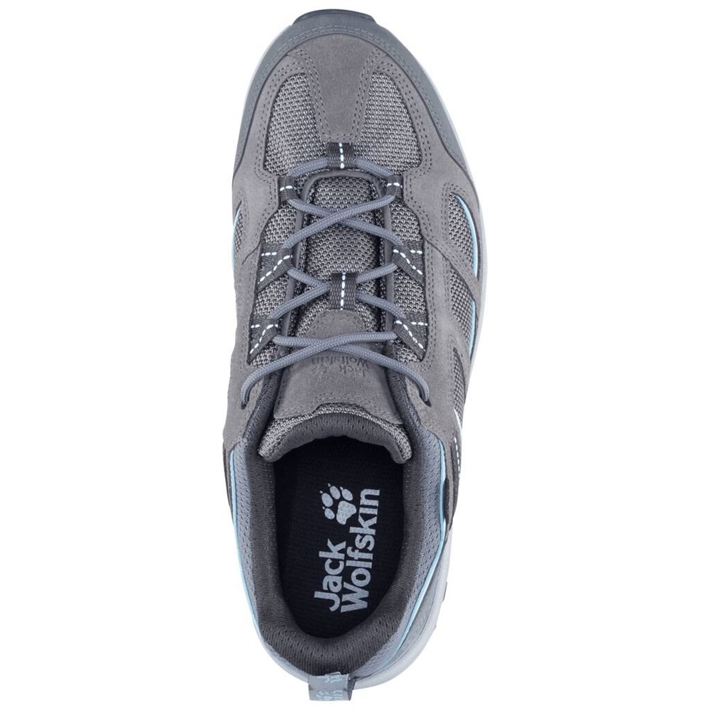 Tenis de Senderismo Jack Wolfskin Vojo 3 Texapore Low Mujer Azules | CS4923706