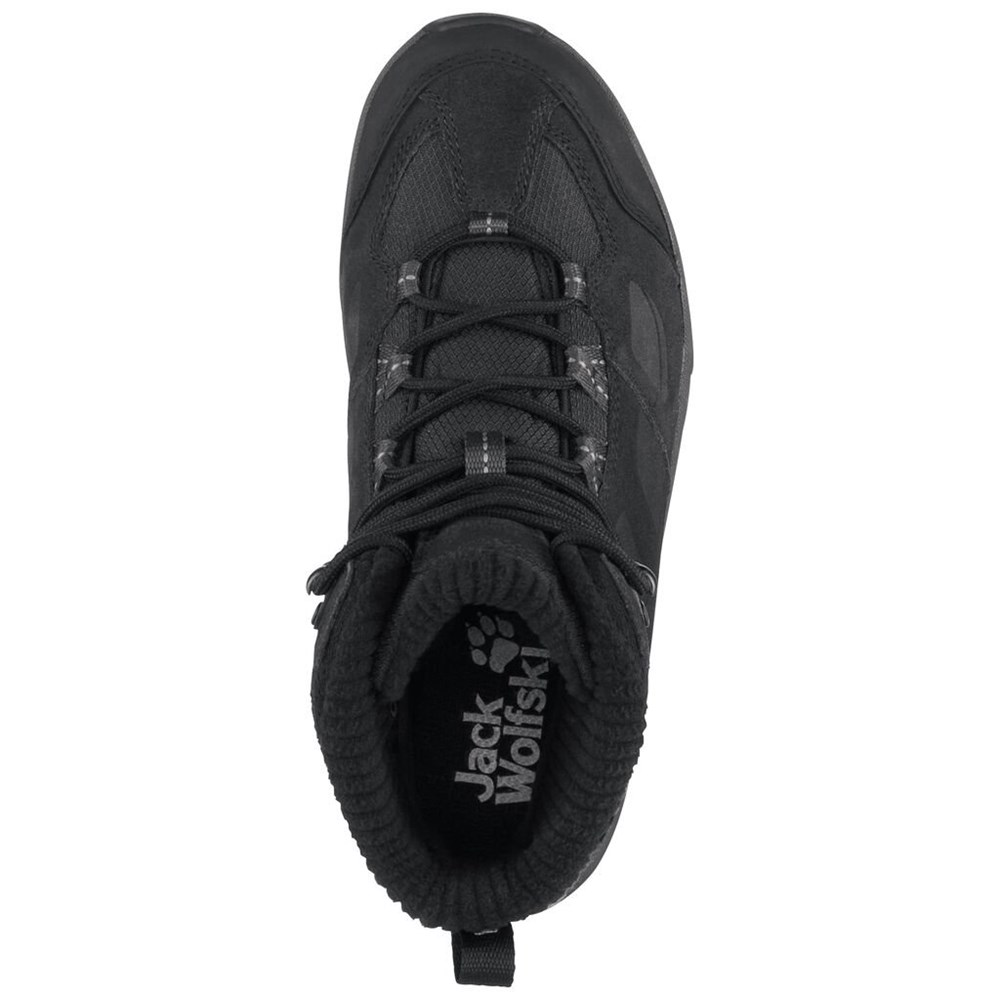 Tenis de Senderismo Jack Wolfskin Vojo 3 Wt Texapore Mid Mujer Negros | CY6471890