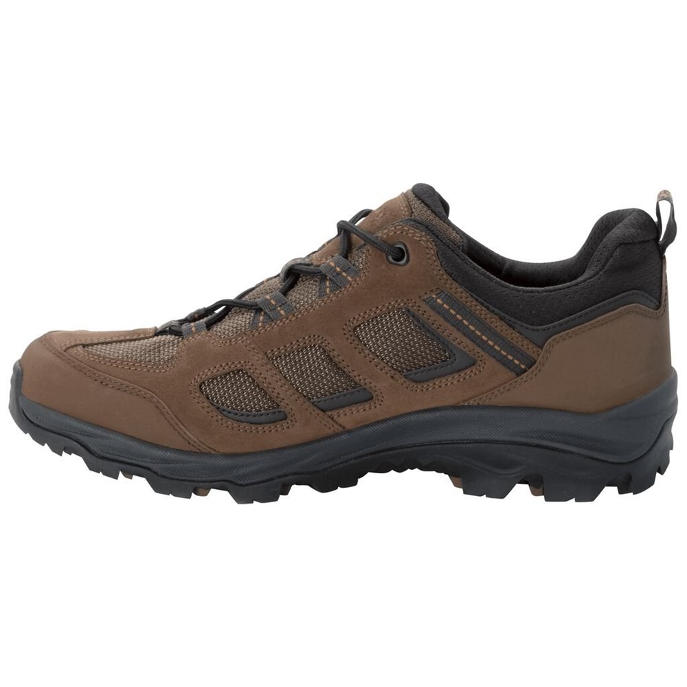 Tenis de Senderismo Jack Wolfskin Vojo 3 Texapore Low Hombre Brown/Black | KR5791642