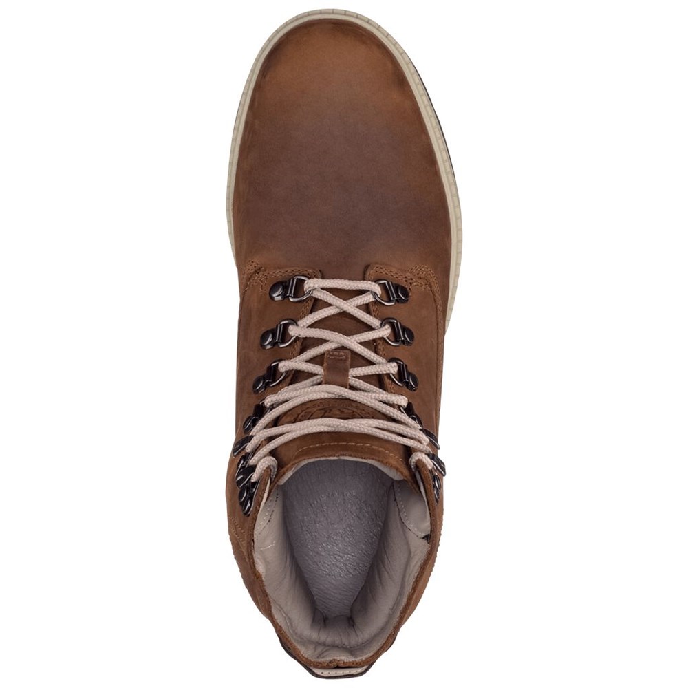 Zapatos Casual Jack Wolfskin Jack Mid Hombre Brown/White | RO3246107