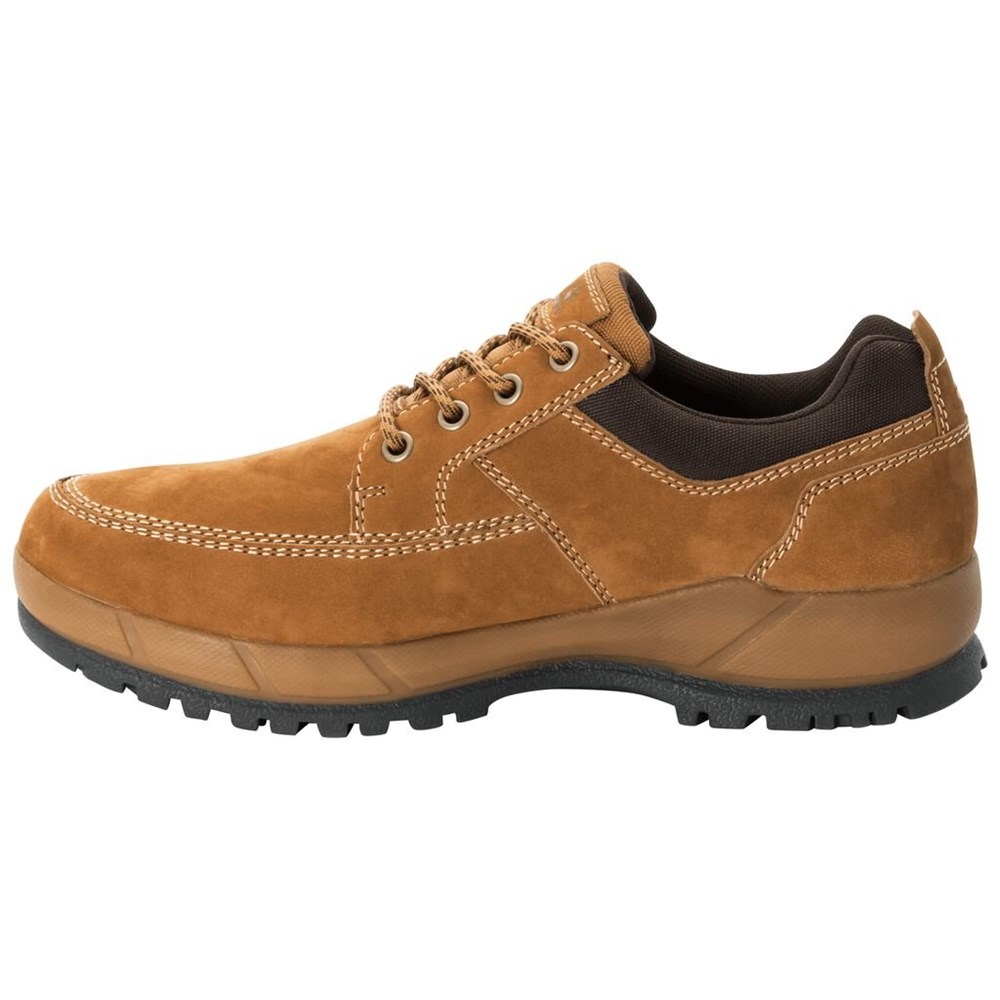 Zapatos Casual Jack Wolfskin Jackson Low Hombre Orange/Brown | UA1039472