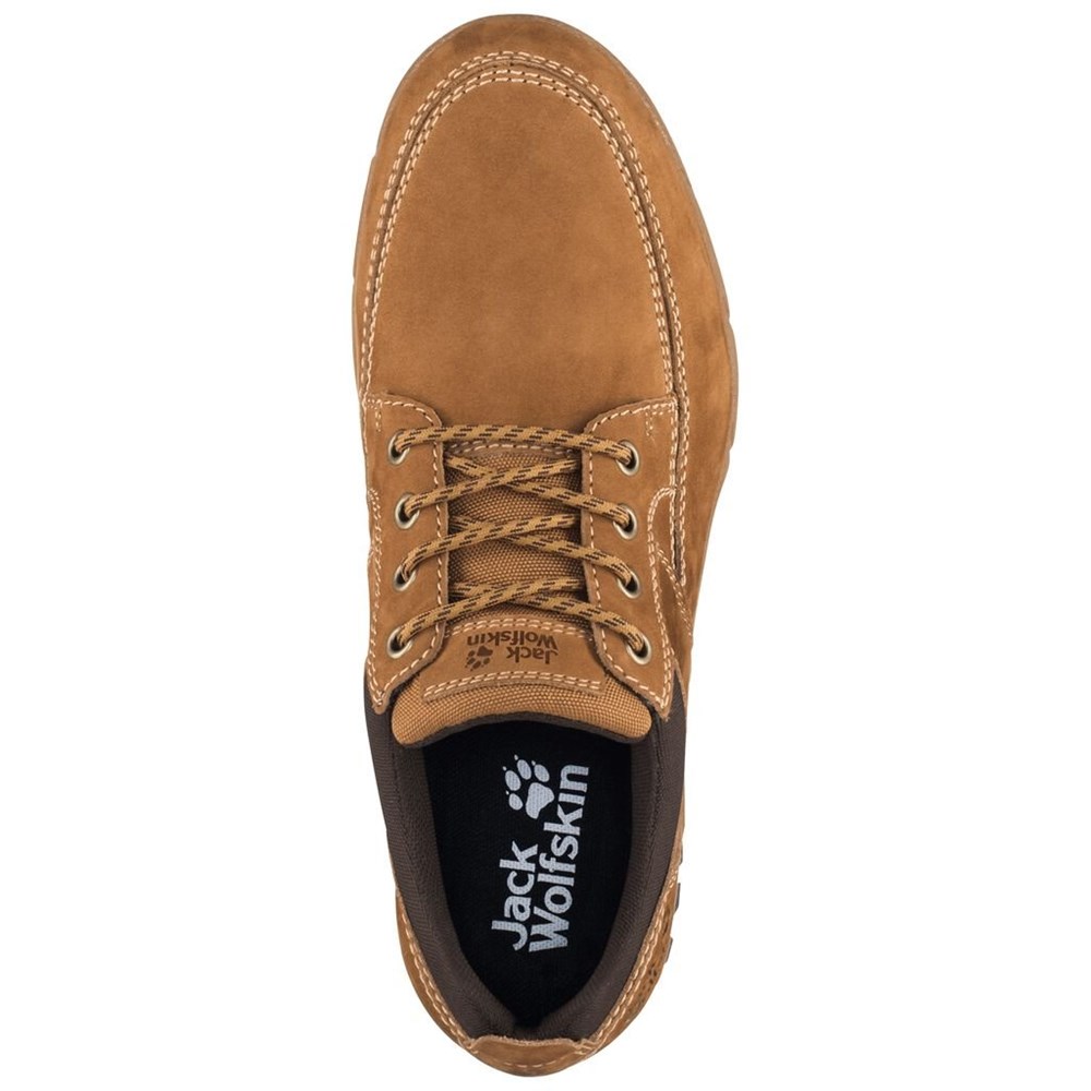 Zapatos Casual Jack Wolfskin Jackson Low Hombre Orange/Brown | UA1039472