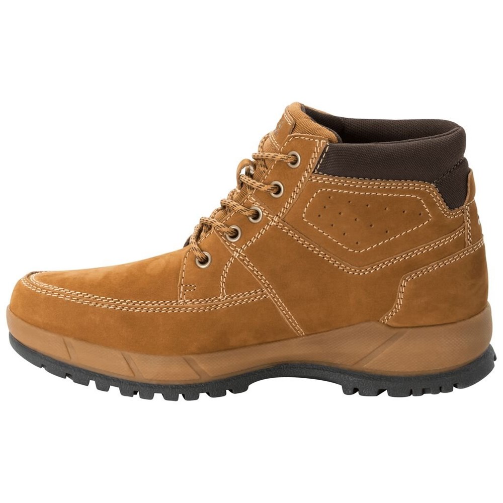 Zapatos Casual Jack Wolfskin Jackson Mid Hombre Orange/Brown | VH2619075