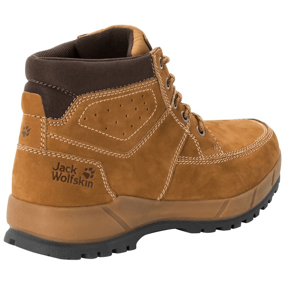 Zapatos Casual Jack Wolfskin Jackson Mid Hombre Orange/Brown | VH2619075