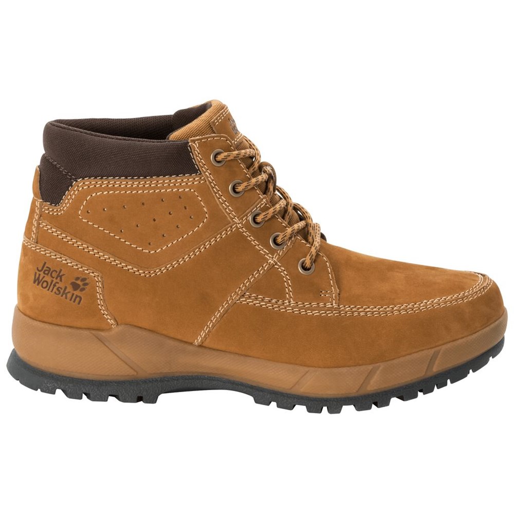 Zapatos Casual Jack Wolfskin Jackson Mid Hombre Orange/Brown | VH2619075