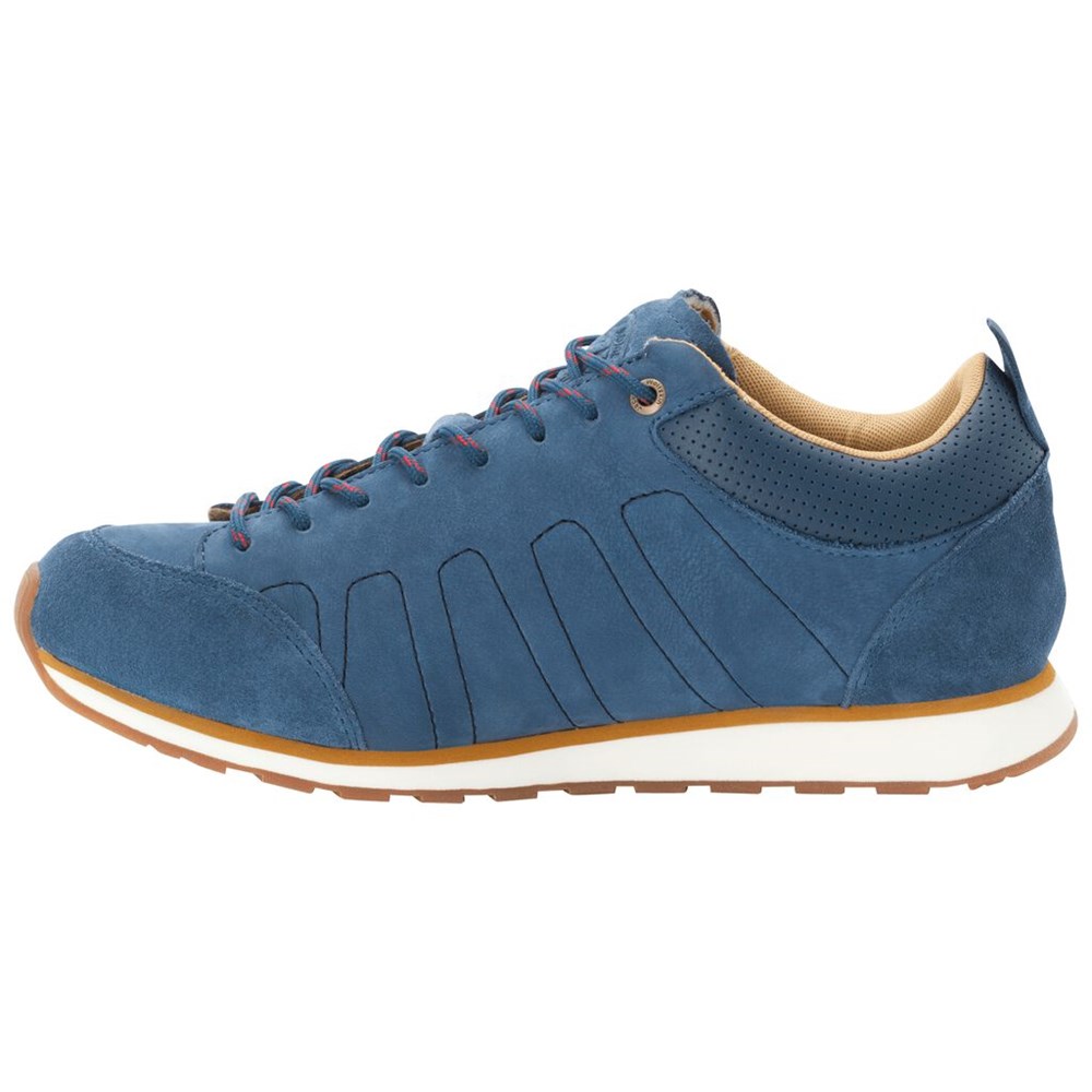 Zapatos Casual Jack Wolfskin Mountain Dna Lt Low Hombre Azules | NM5321609