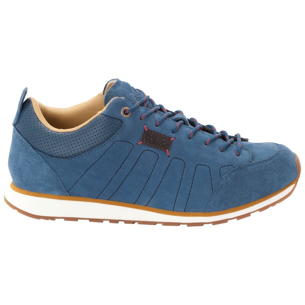 Zapatos Casual Jack Wolfskin Mountain Dna Lt Low Hombre Azules | NM5321609