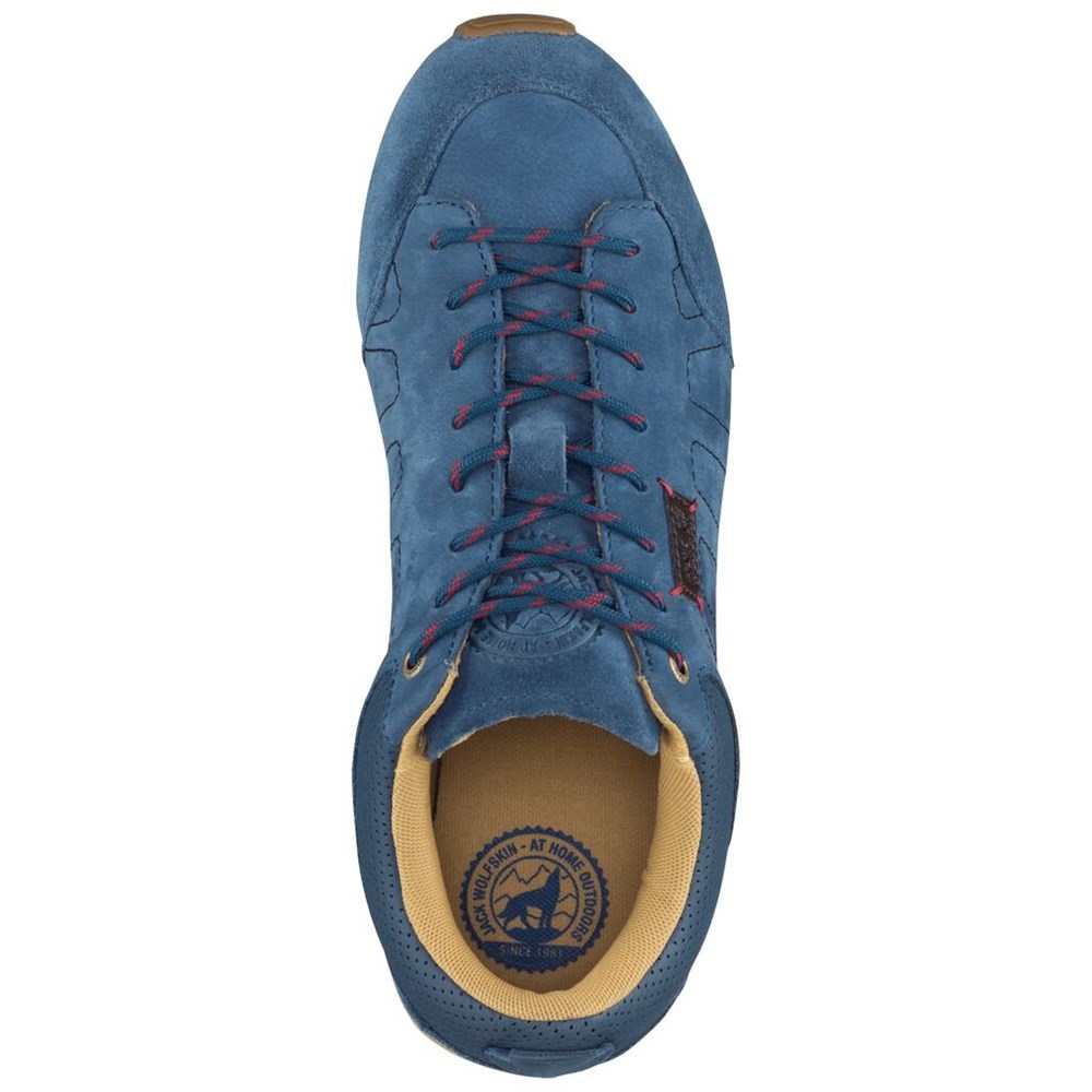 Zapatos Casual Jack Wolfskin Mountain Dna Lt Low Hombre Azules | NM5321609