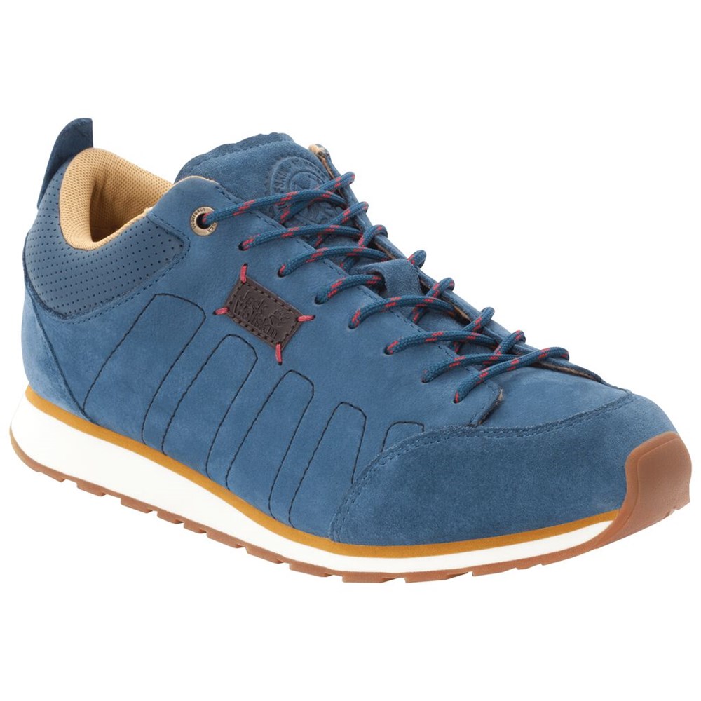 Zapatos Casual Jack Wolfskin Mountain Dna Lt Low Hombre Azules | NM5321609