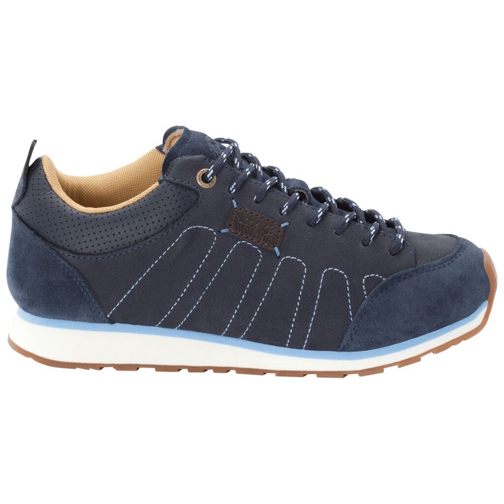 Zapatos Casual Jack Wolfskin Mountain Dna Lt Low Mujer Azules | ZA3052197