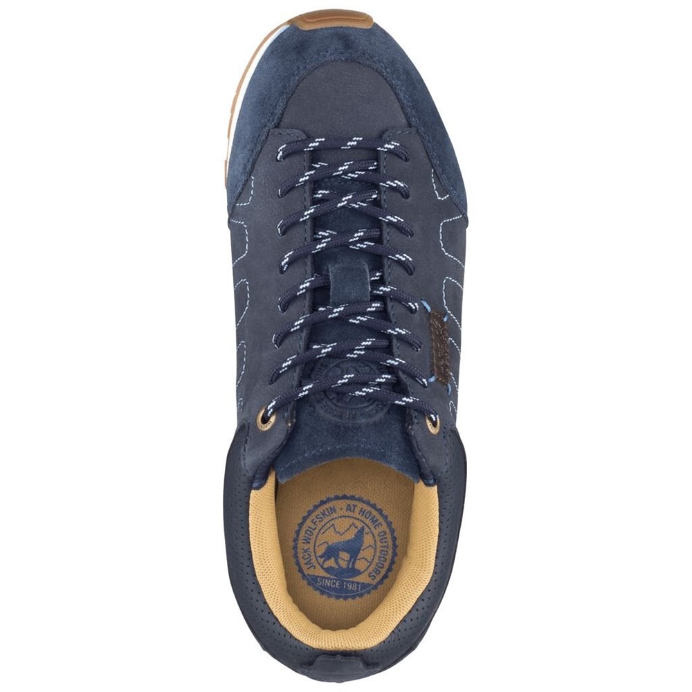 Zapatos Casual Jack Wolfskin Mountain Dna Lt Low Mujer Azules | ZA3052197