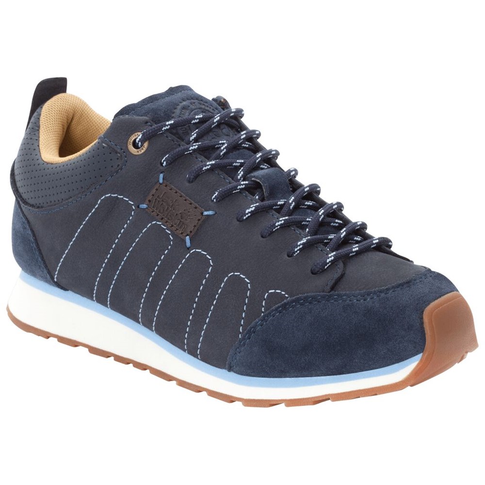 Zapatos Casual Jack Wolfskin Mountain Dna Lt Low Mujer Azules | ZA3052197